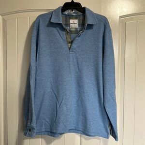 Tommy Bahama Mens Montserrat Long Sleeve Henley T Shirt Classic Fit Sz L